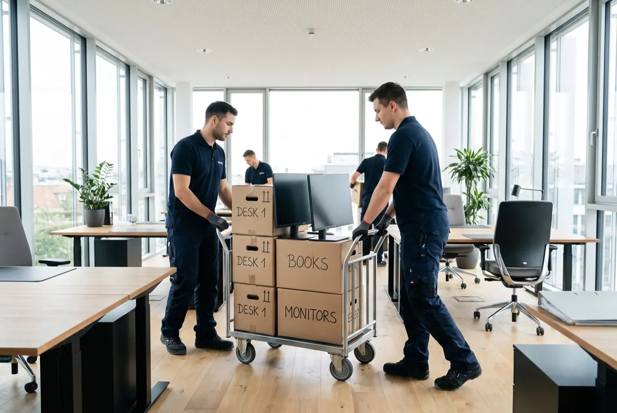 Firmenumzug in Wien – Büro & Betrieb